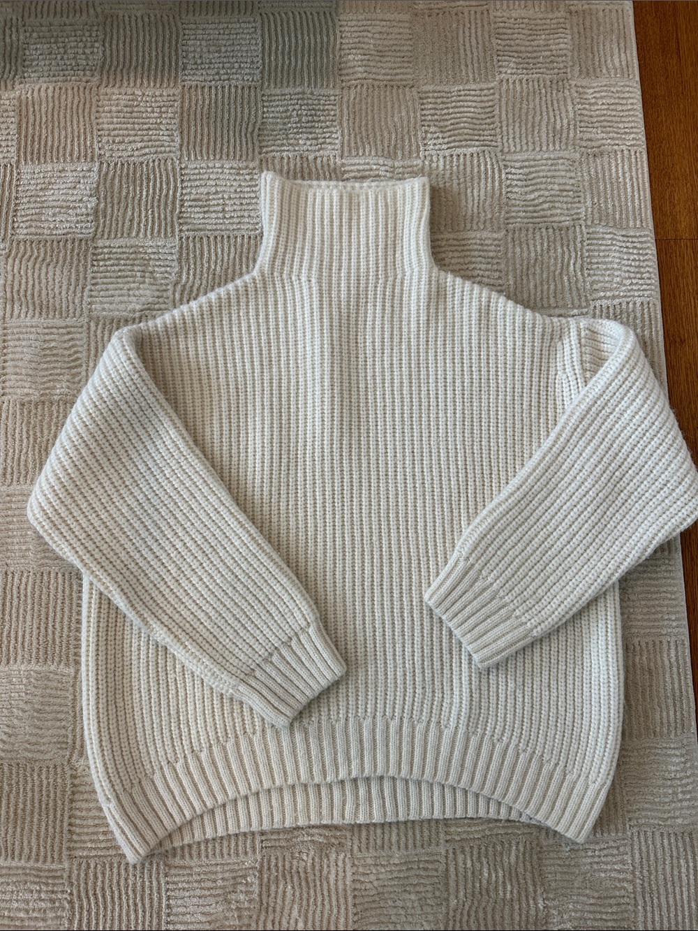 Anine Bing Sydney Sweater in Cream